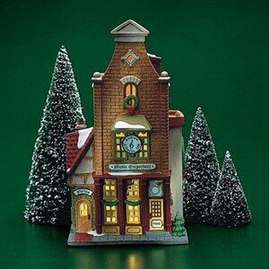 Department 56 VINTAGE Heritage Village MUSIC EMPORIUM Lighted Building, #55310